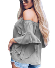 Load image into Gallery viewer, Off The Shoulder Knot Front Top