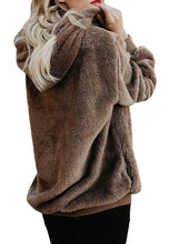Load image into Gallery viewer, Warm Furry Pullover Hoodie