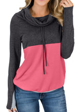 Load image into Gallery viewer, Colorblock Thumbhole Sleeved Sweatshirt