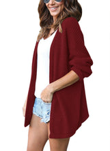 Load image into Gallery viewer, Windy Morning Waffle Cardigan
