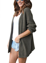 Load image into Gallery viewer, Windy Morning Waffle Cardigan