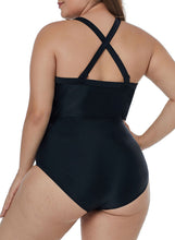 Load image into Gallery viewer, Tropical Crisscross One-piece Swimsuits