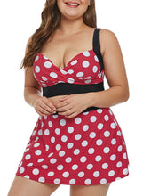 Load image into Gallery viewer, Tropical Skirted 2pcs Swimsuits