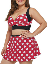 Load image into Gallery viewer, Tropical Skirted 2pcs Swimsuits