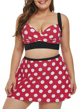 Load image into Gallery viewer, Tropical Skirted 2pcs Swimsuits
