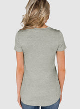 Load image into Gallery viewer, USA Flag Short Sleeve Tee Top