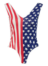 Load image into Gallery viewer, The Stars and Stripes Beach Monokini Swimsuit