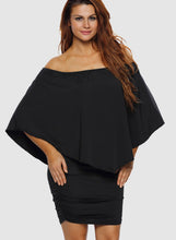 Load image into Gallery viewer, Off Shoulder Ruffles Bodycon Mini Dress