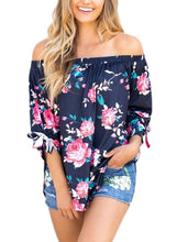 Load image into Gallery viewer, Women's Beautiful Elastic Off Shoulder Top