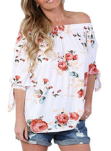 Load image into Gallery viewer, Women's Beautiful Elastic Off Shoulder Top