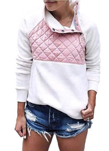 Load image into Gallery viewer, Fleece Asymmetrical Snap Pullover