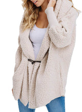Load image into Gallery viewer, Woolen Fur Horn Button Oversize Jacket