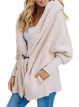 Load image into Gallery viewer, Woolen Fur Horn Button Oversize Jacket
