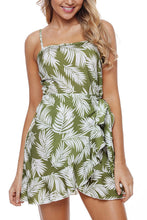 Load image into Gallery viewer, Womens Ruffle Wrap Floral Sundress
