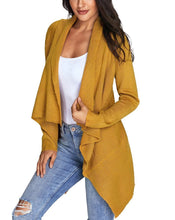Load image into Gallery viewer, Waterfall Long Sleeve Sweater Cardigan