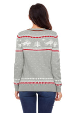 Load image into Gallery viewer, Christmas Reindeer Knit Sweater Winter Jumper