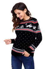 Load image into Gallery viewer, Christmas Reindeer Knit Sweater Winter Jumper