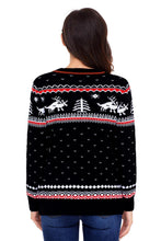 Load image into Gallery viewer, Christmas Reindeer Knit Sweater Winter Jumper