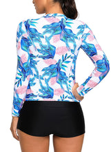 Load image into Gallery viewer, Zipped Rashguard Top