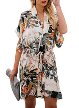 Load image into Gallery viewer, Chrysanthemum Kimono Dress
