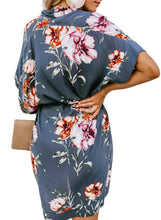 Load image into Gallery viewer, Chrysanthemum Kimono Dress