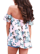 Load image into Gallery viewer, Floral Off Shoulder Blouse