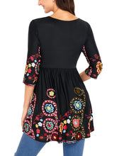 Load image into Gallery viewer, Women‘s Print Elegant Long Top