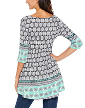 Load image into Gallery viewer, Women‘s Print Elegant Long Top