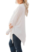Load image into Gallery viewer, Soft Faux Poncho High Neck Sweater