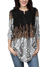 Load image into Gallery viewer, Women's Floral Print  Blouse