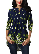 Load image into Gallery viewer, Women's Floral Print  Blouse