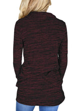 Load image into Gallery viewer, Cozy Cowl Neck Drawstring Sweatshirt