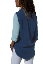 Load image into Gallery viewer, Striped Long Sleeve Button Down Shirt