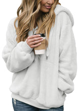 Load image into Gallery viewer, Warm Furry Pullover Hoodie