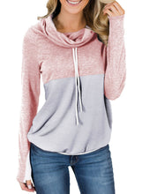 Load image into Gallery viewer, Colorblock Thumbhole Sleeved Sweatshirt