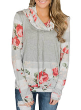 Load image into Gallery viewer, Floral Striped Sweatshirt
