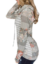 Load image into Gallery viewer, Floral Striped Sweatshirt