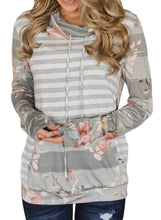 Load image into Gallery viewer, Floral Striped Sweatshirt