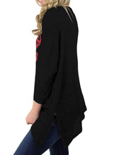 Load image into Gallery viewer, Christmas Deer Plaid Quarter Sleeve Tunic
