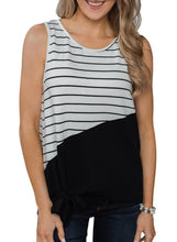 Load image into Gallery viewer, Color Block Striped Tank Top
