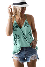Load image into Gallery viewer, Tropical Plant Print Tank Top