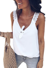 Load image into Gallery viewer, Solid Simple V Neck Tank Top