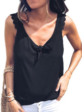 Load image into Gallery viewer, Solid Simple V Neck Tank Top