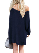 Load image into Gallery viewer, Oversized Knit High-low Slit Side Sweater