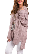 Load image into Gallery viewer, Oversized Cozy up Knit Sweater