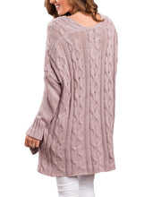 Load image into Gallery viewer, Oversized Cozy up Knit Sweater
