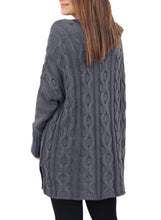 Load image into Gallery viewer, Oversized Cozy up Knit Sweater