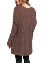 Load image into Gallery viewer, Oversized Cozy up Knit Sweater