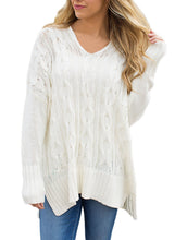 Load image into Gallery viewer, Oversized Cozy up Knit Sweater