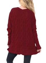 Load image into Gallery viewer, Oversized Cozy up Knit Sweater